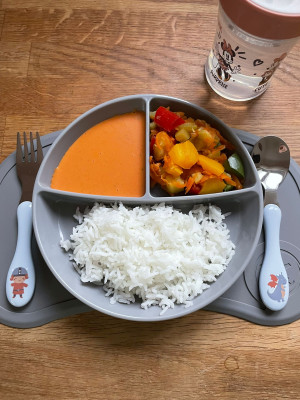 Reis, Gemüse &amp; Soße